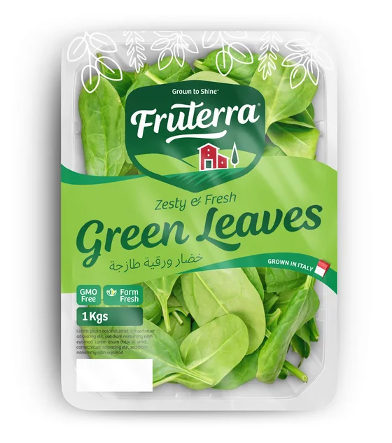 Fruterra green leaves pack